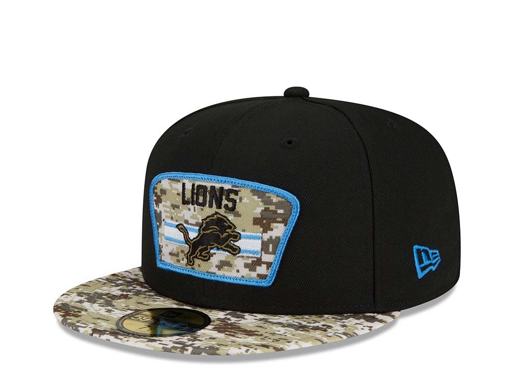 New Era Detroit Lions Salute to Service 21 59Fifty Fitted Casquette