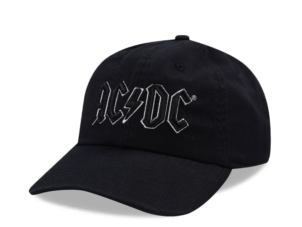 American Needle ACDC Ballpark Black Snapback Casquette