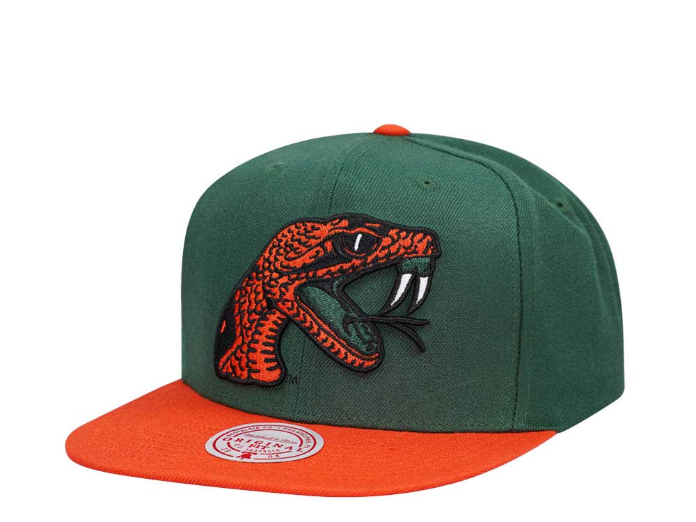 Mitchell & Ness Florida A&M University Team Two Tone 2.0 Snapback Casquette