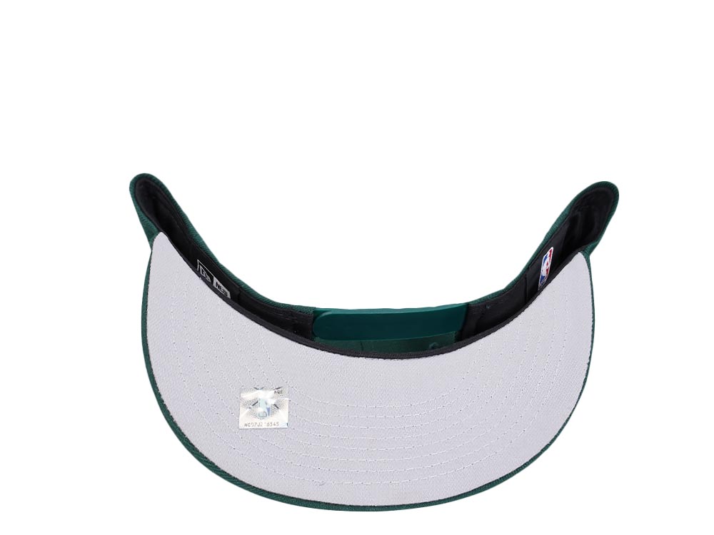 New Era Boston Celtics Green Script Logo Edition 9Fifty Snapback Casquette