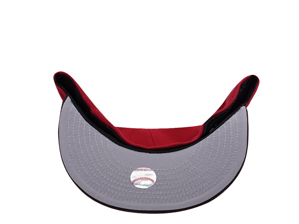 New Era New York Yankees World Series 2009 Pinot Red Two Tone Edition 59Fifty Fitted Casquette