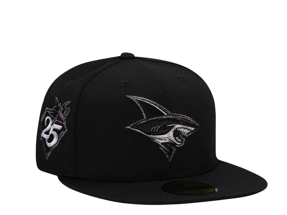 New Era San Jose Shark 25th Anniversary Black Metallic Prime Edition 59Fifty Fitted Casquette