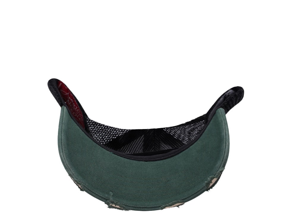 American Needle Mack Truck Orville Green Trucker Snapback Casquette