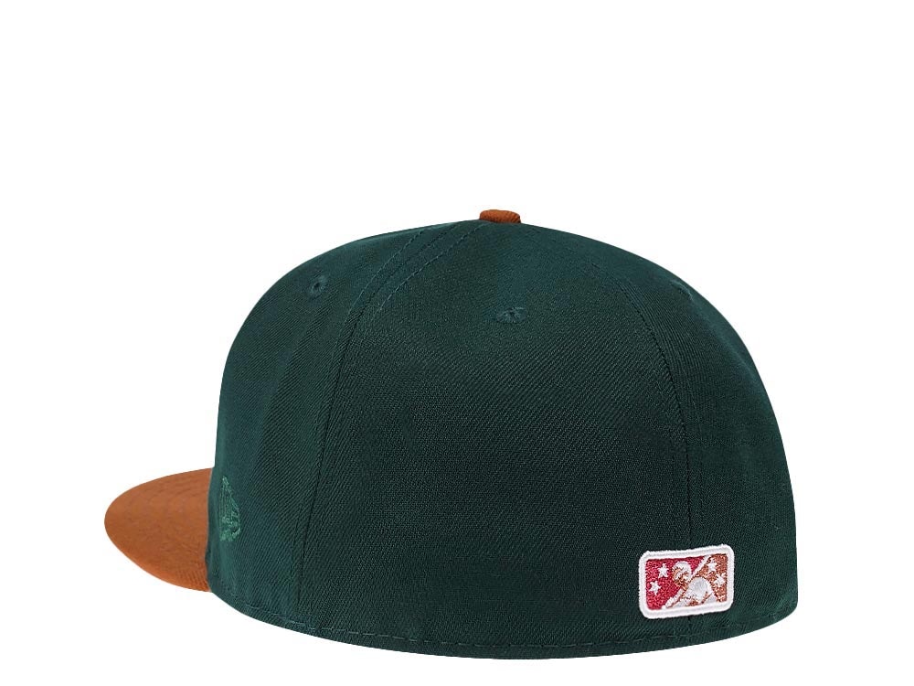 New Era South West Michigan Devil Rays Red Metallic Two Tone Edition 59Fifty Fitted Casquette