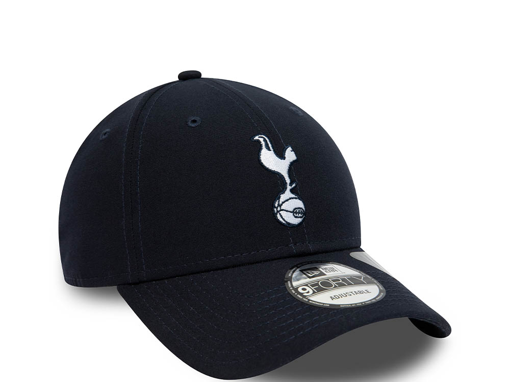 New Era Tottenham Hotspur Navy Repreve 9Forty Strapback Casquette