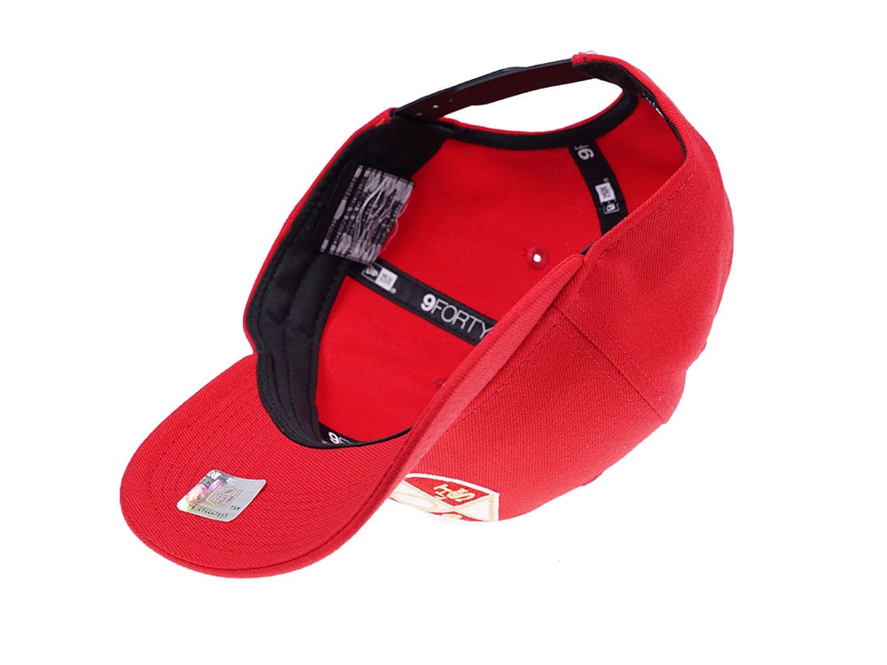 New Era New San Francisco 49ers Curved Red Edition 9Forty Snapback Casquette