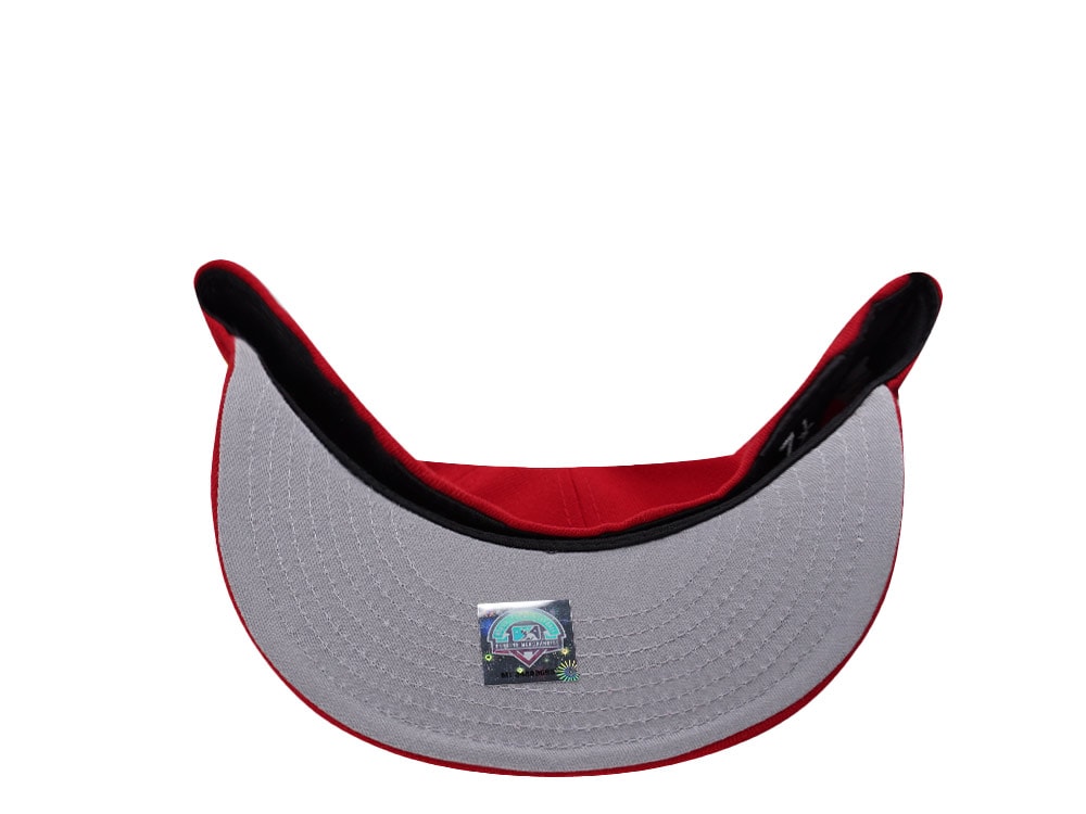 New Era Northwestern Arkansas Growlin' Chickens Scarlet Prime Edition 59Fifty Fitted Casquette
