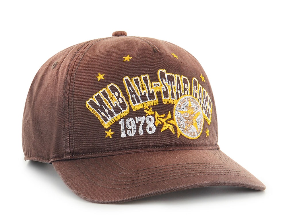 47 Brand San Diego Padres All Star Game 1978 Midsummer Classic Brown Hitch Snapback Casquette