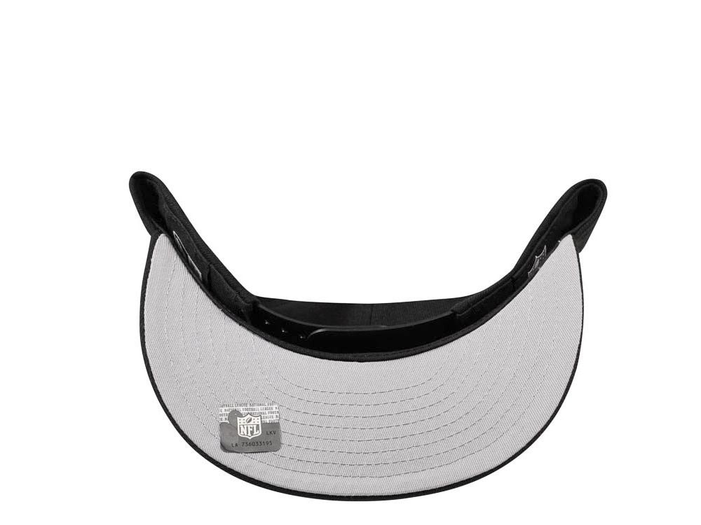 New Era Seattle Seahawks Black & White Snapback 9Fifty Casquette