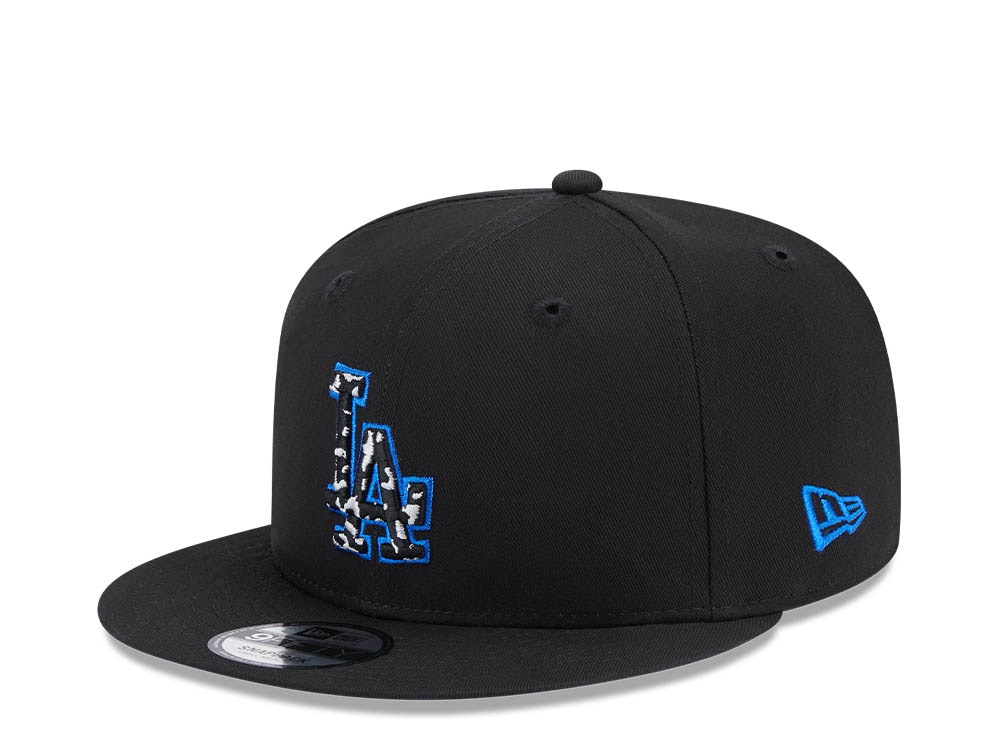 New Era Los Angeles Dodgers Seasonal Infill Black Edition 9Fifty Snapback Casquette