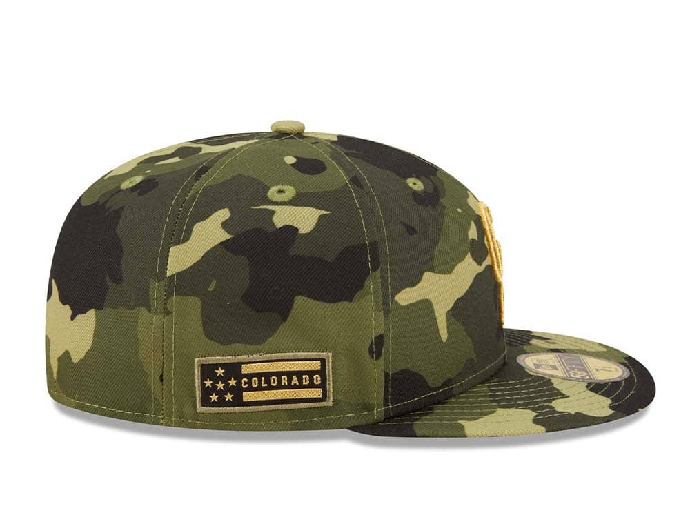 New Era Colorado Rockies Armed Forces Day 2022 59Fifty Fitted Casquette