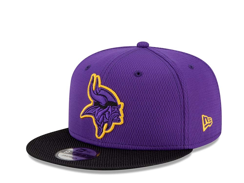 New Era Minnesota Vikings Road Sideline 21 9Fifty Snapback Casquette