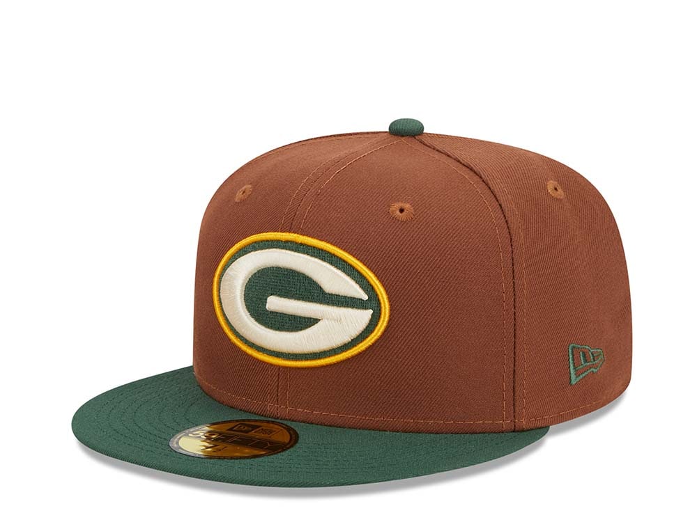 New Era Green Bay Packers Super Bowl XXXI Harvest Two Tone Edition 59Fifty Fitted Casquette