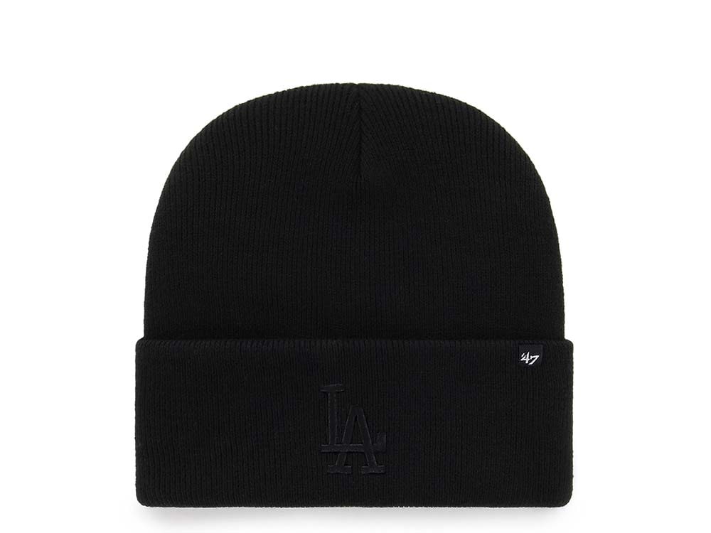 47 Brand Los Angeles Dodgers All Black Edition Cuff Chapeaux