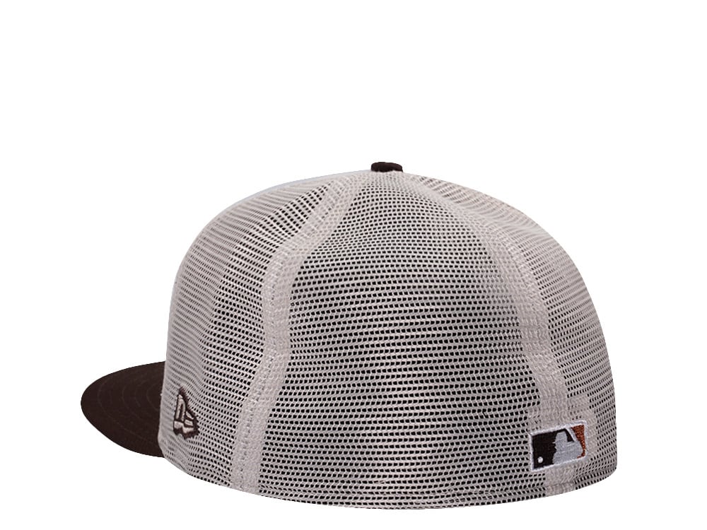 New Era Houston Astros 40th Anniversary Stone Two Tone Edition 59Fifty Trucker Fitted Casquette