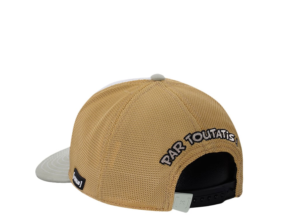 Capslab Asterix White Trucker Snapback Casquette