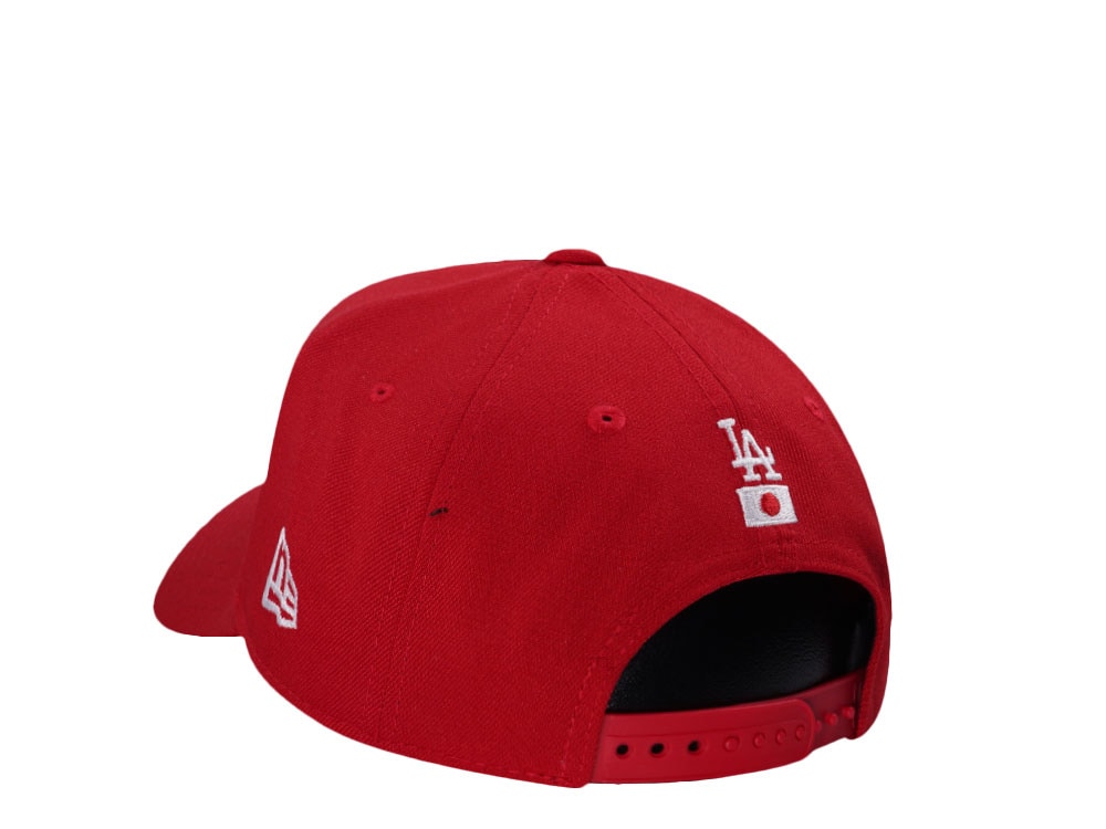 New Era Los Angeles Dodgers Kanji 50 50 Season Ohtani Red Prime Edition 9Forty A Frame Snapback Casquette