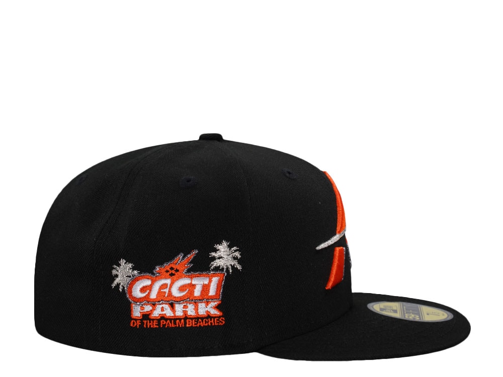New Era Houston Astros Cacti Park Black Prime Edition 59Fifty Fitted Casquette