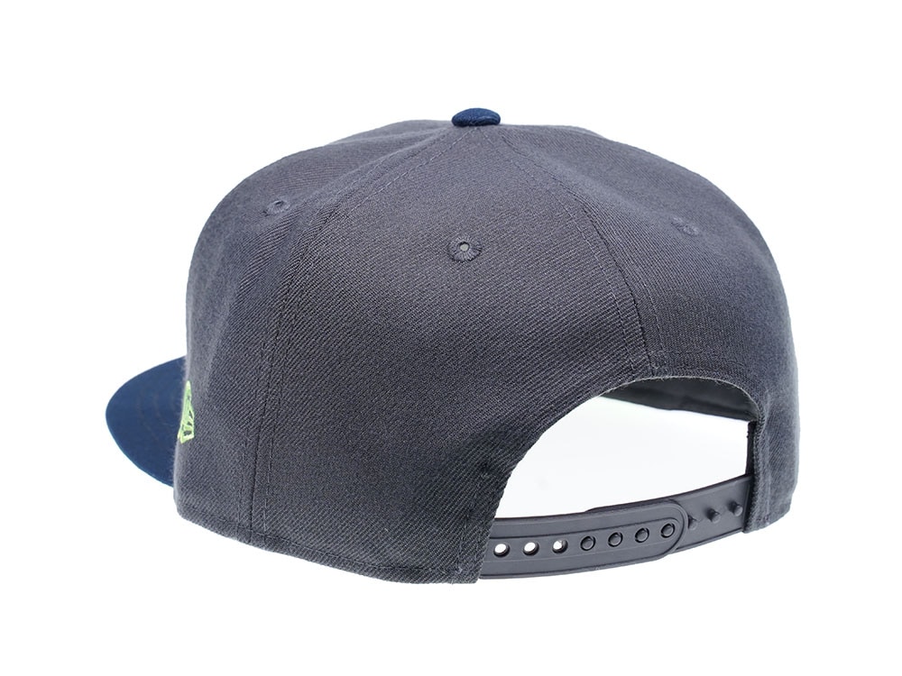 New Era Seattle Seahawks Blue and Grey Edition 9Fifty Snapback Casquette