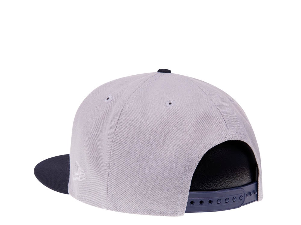 New Era Brooklyn Nets Bridge Gray Navy Edition 9Fifty Snapback Casquette