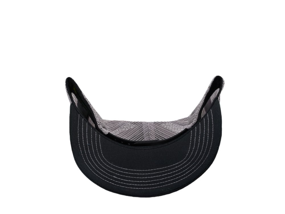 John Deere Quality Farm Vitnage Charcoal Trucker Snapback Casquette