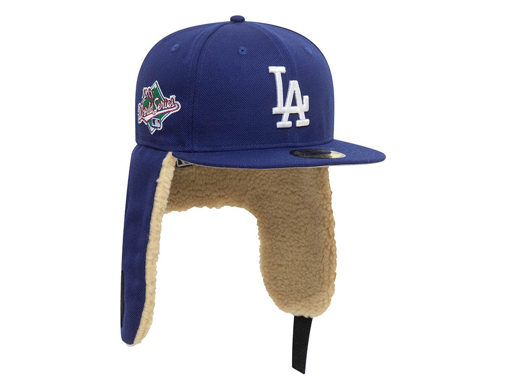 New Era Los Angeles Dodgers World Series 1988 Edition Blue 59Fifty Dogear Fitted Casquette