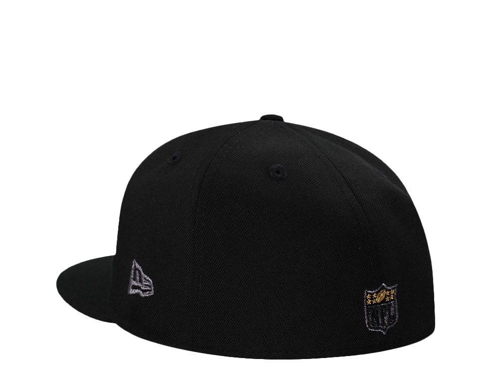New Era Arizona Cardinals Super Bowl XLIII Metallic Black Prime Edition 59Fifty Fitted Casquette