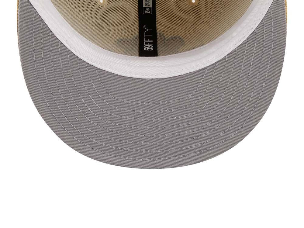 New Era Texas Rangers Stitch Arlington Stadium Gold Edition 59Fifty Fitted Casquette