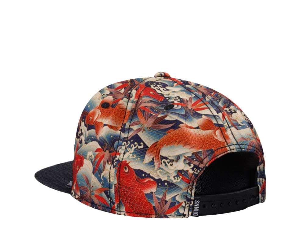 Djinns Koi Linen 6 Panel Snapback Casquette