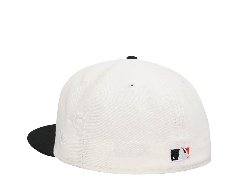 New Era New York Mets World Series 2000 Black Chrome Two Tone Edition 59Fifty Fitted Casquette