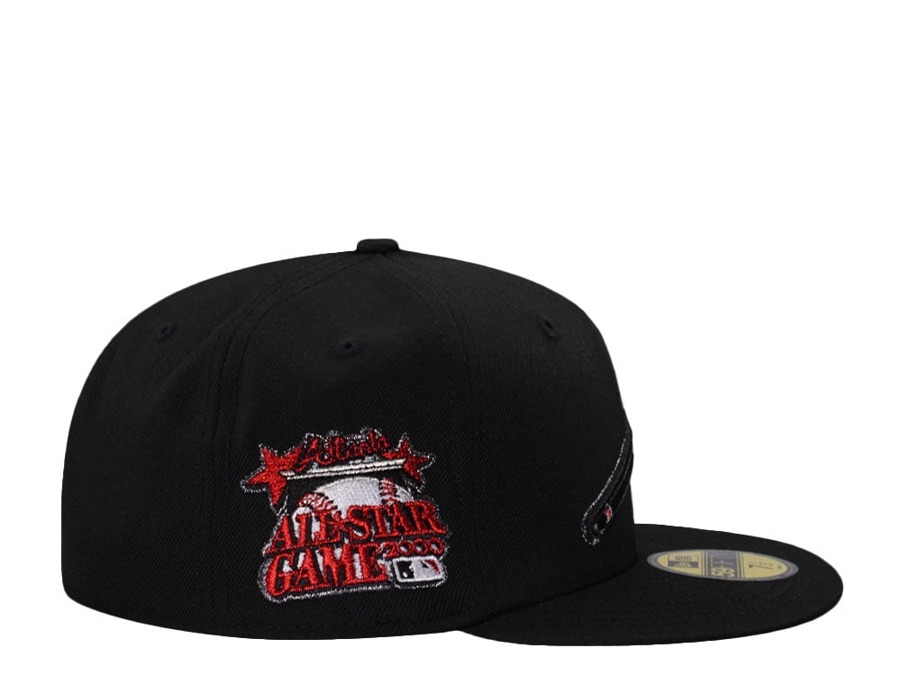New Era Atlanta Braves Titanium Red Metallic Edition 59Fifty Fitted Casquette