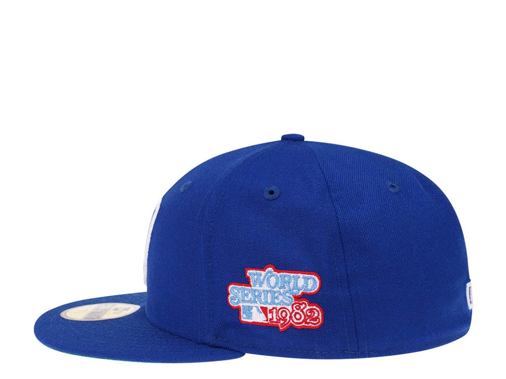 New Era Milwaukee Brewers World Series 1982 Royal Blue Edition 59Fifty Fitted Casquette