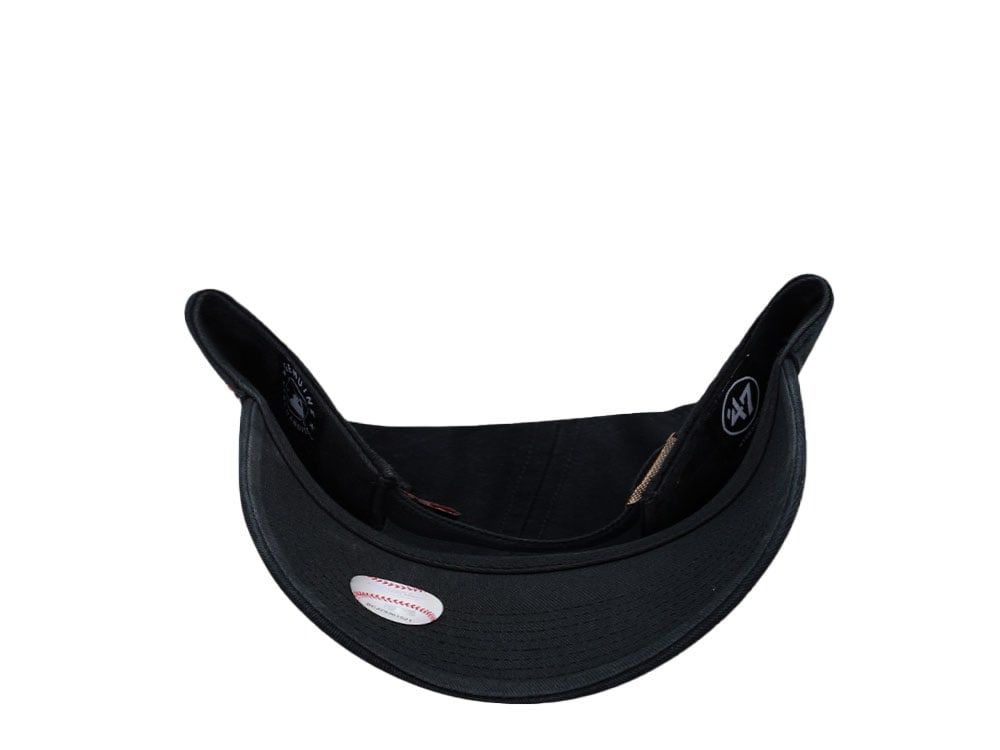 47Brand Baltimore Orioles Black Clean up Strapback Casquette