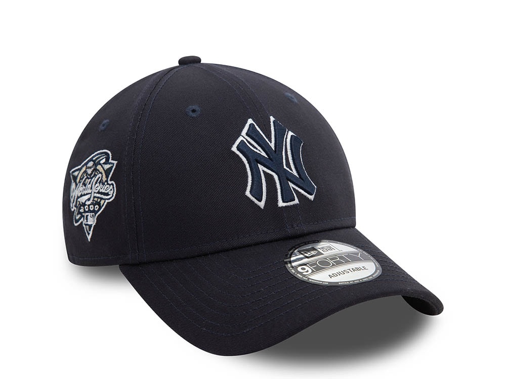 New Era New York Yankees World Series 2000 Navy 9Forty Strapback Casquette