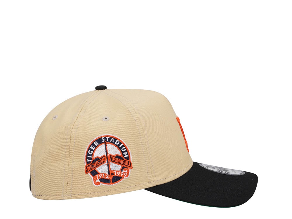 New Era Detroit Tigers Tiger Stadium Two Tone Throwback 9Forty A Frame Snapback Casquette