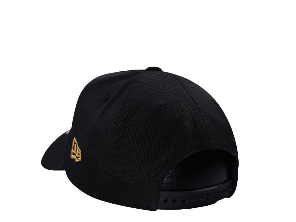 New Era San Francisco 49ers Black Gold Edition 9Forty A Frame Snapback Casquette