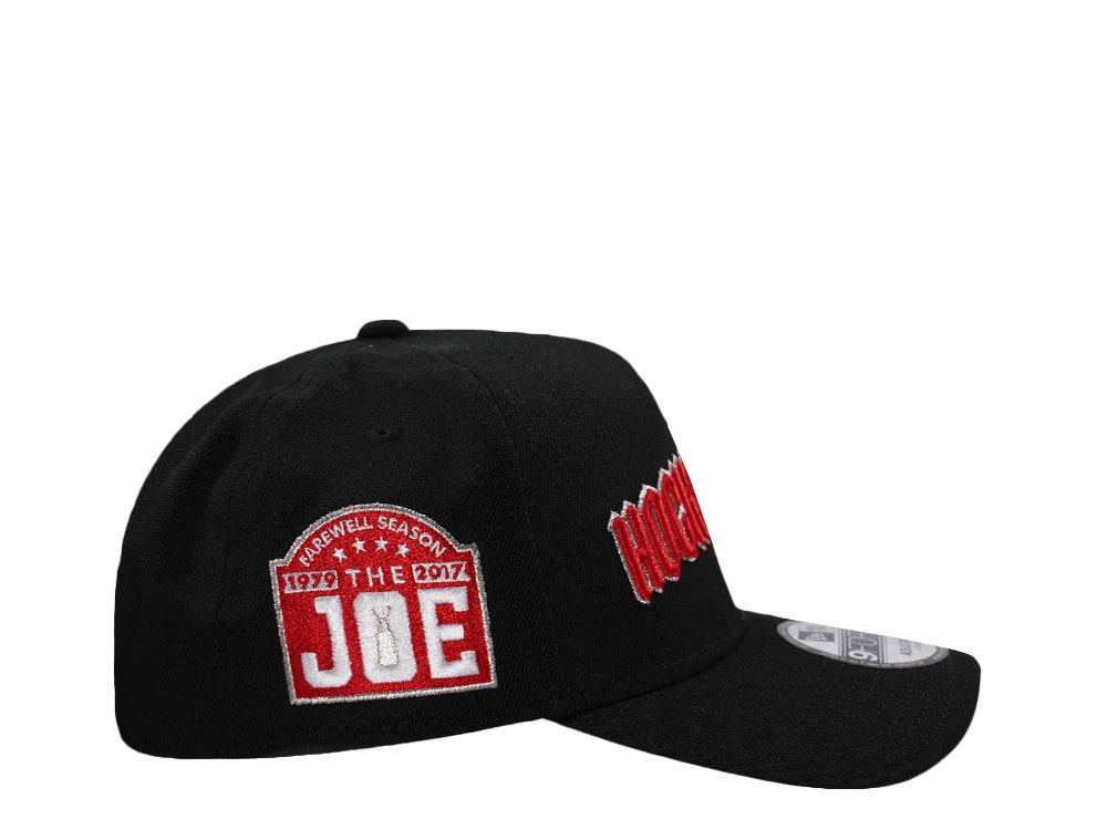 New Era Detroit Red Wings Farewell Black Prime Edition 9Forty A Frame Snapback Casquette