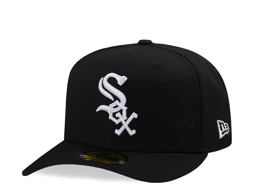 New Era Chicago White Sox Black Prime Edition 59Fifty Pre Curved Fitted Casquette