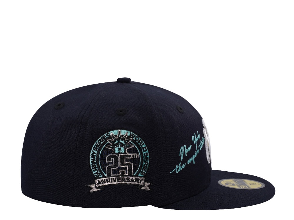New Era New York Yankees 25th Anniversary Navy Prime Edition 59Fifty Fitted Casquette