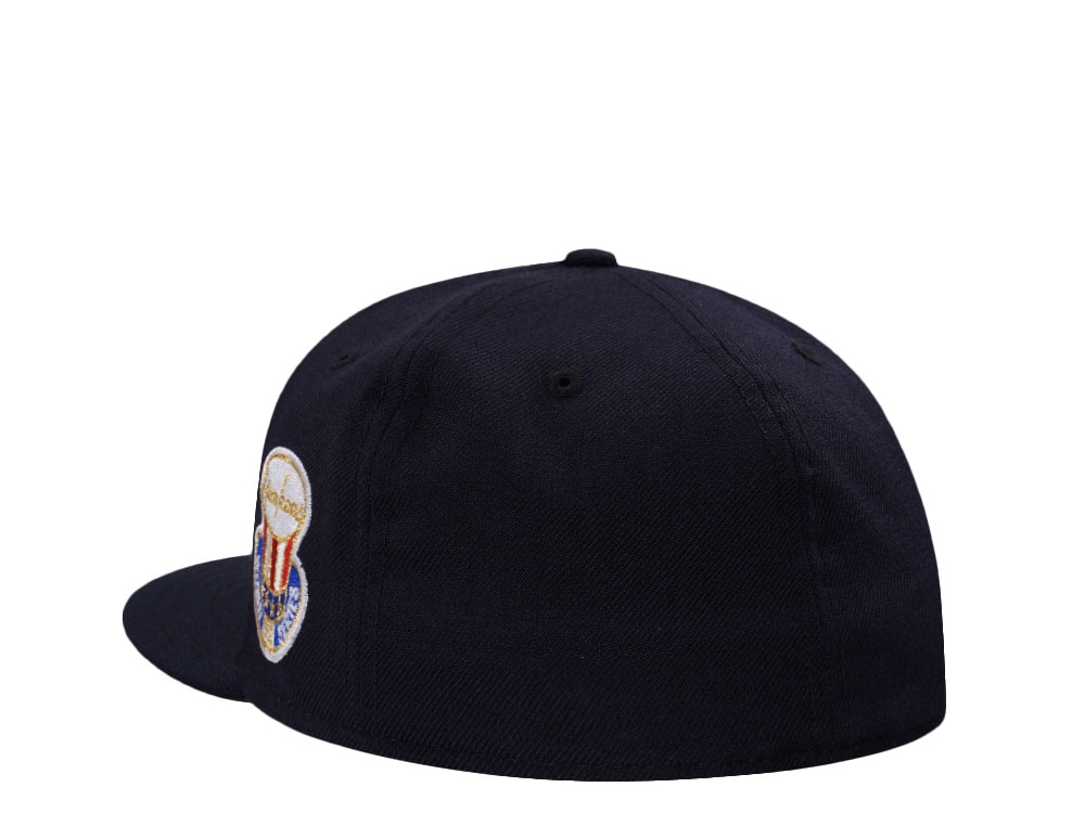 New Era New York Yankees World Series 1952 Navy Wool Prime Edition 59Fifty Fitted Casquette