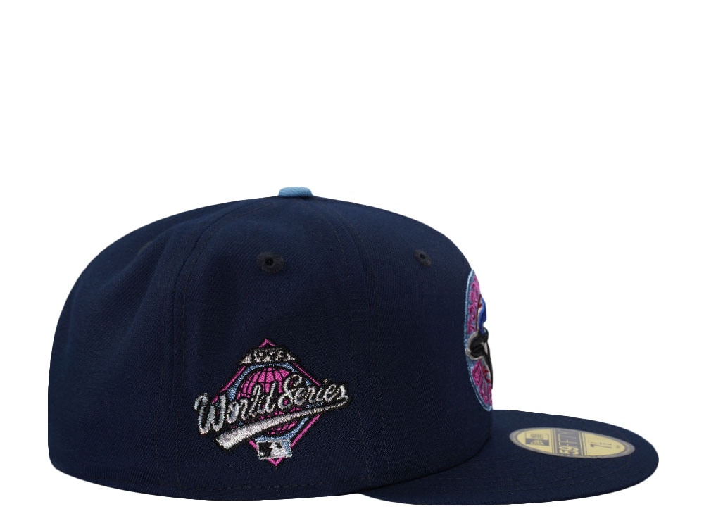 New Era Toronto Blue Jays World Series 1993 Ocean Blue Prime Edition 59Fifty Fitted Casquette