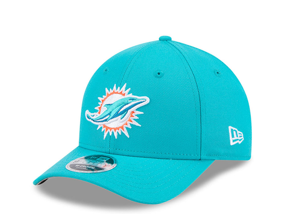 New Era Miami Dolphins NFL Team 9Forty M Crown Snapback Casquette