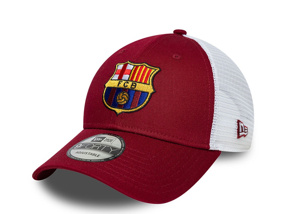 New Era Barcelona Fc The League 9Forty Trucker Strapback Casquette