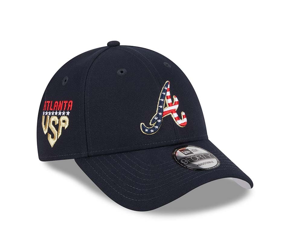 New Era Atlanta Braves 4th of July 23 9Forty Stretch Snapback Casquette