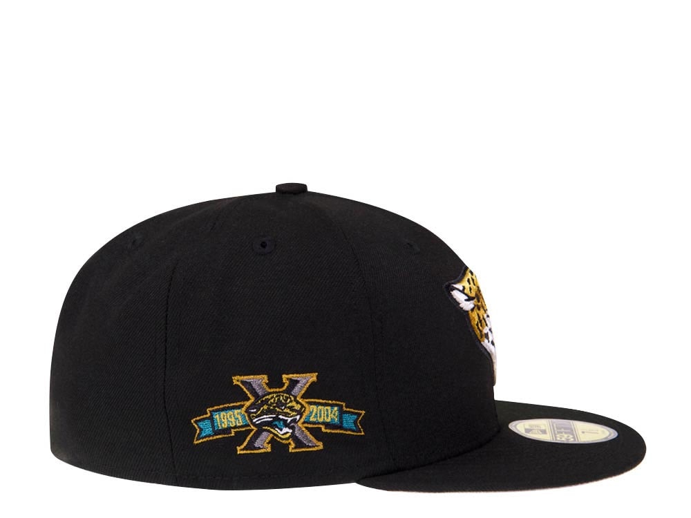 New Era Jacksonville Jaguars 10th Anniversary Black Classic Prime Edition 59Fifty Fitted Casquette