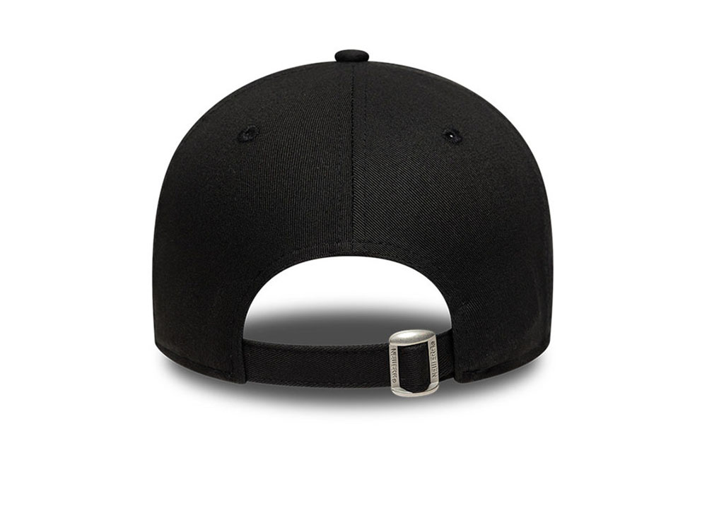New Era Atlanta Braves Faux Pony Infill Black 9Forty Strapback Casquette