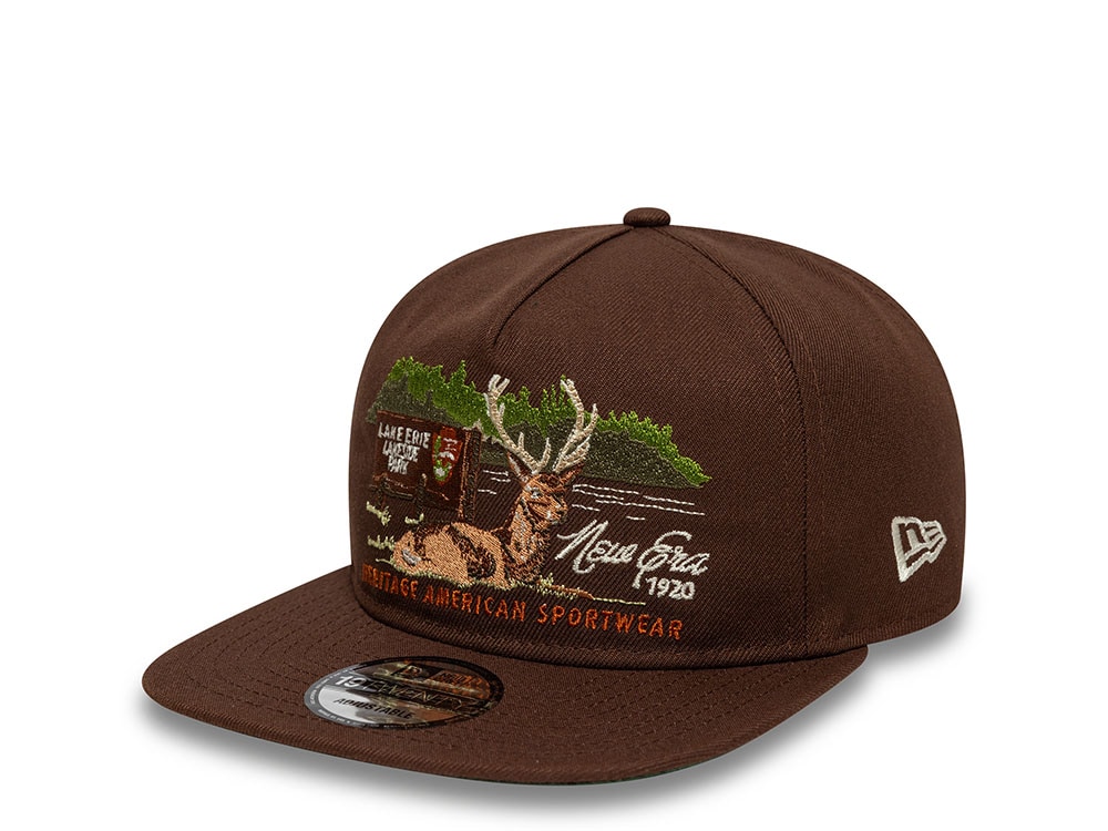 New Era Outdoor Deer Graphic Brown Edition 19Twenty Strapback Casquette