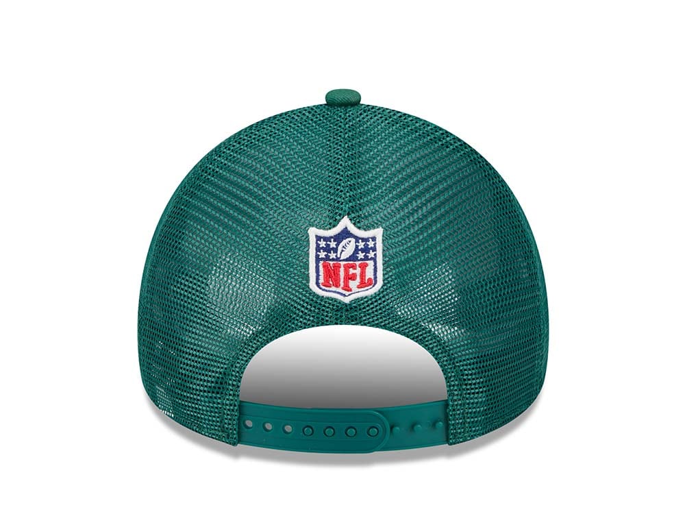 New Era New York Jets Sideline 2024 9Forty A Frame Trucker Snapback Casquette