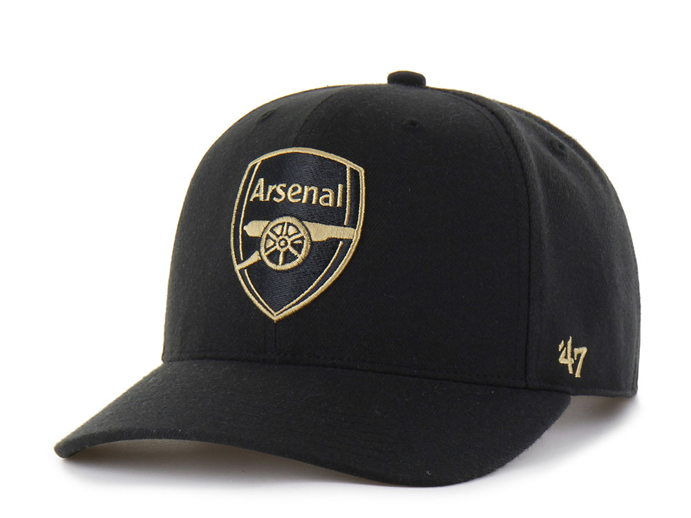 47 Brand Arsenal FC Sure Shot Black MVP DP Snapback Casquette