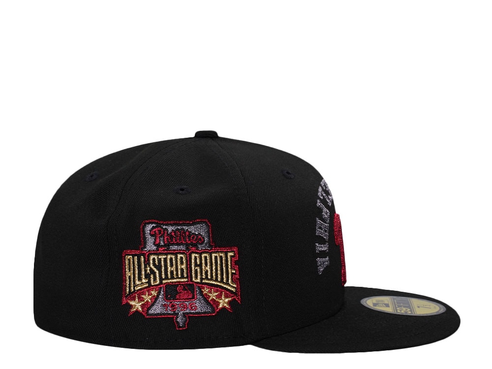 New Era Philadelphia Phillies All Star Game 1996 Chain Stitch Metallic Prime Edition 59Fifty Fitted Casquette